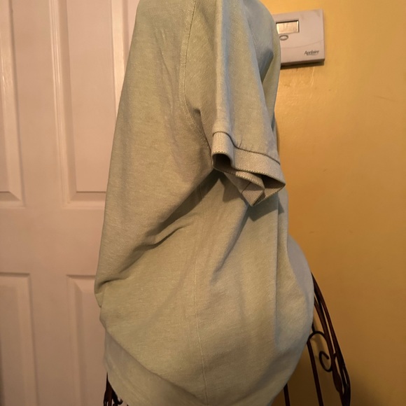 Izod men’s large green short sleeve polo - Picture 4 of 7